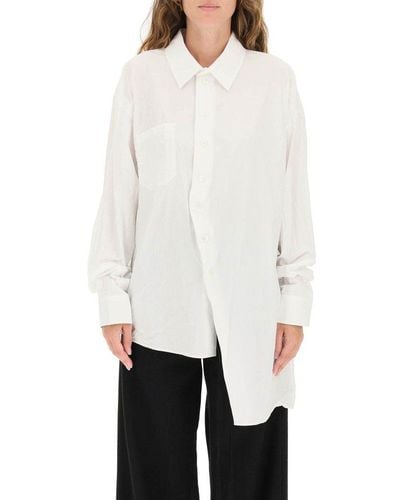 Ann Demeulemeester Nelly Asymmetric Shirt - White