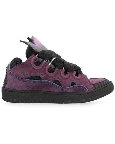 Lanvin Curb Low-top Sneakers - Purple