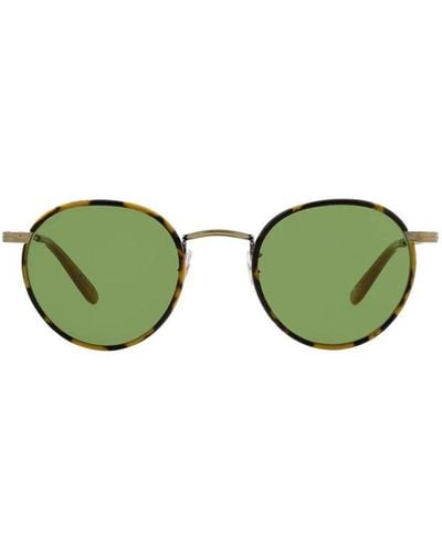 Garrett Leight Wilson Sunglasses - Green