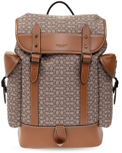 COACH 'hitch' Backpack - Brown