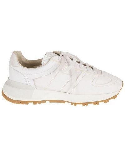 Maison Margiela Side Quilt Detailed Trainers - White