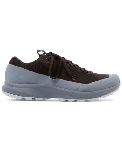 Arc'teryx Paneled Lace-up Sneakers - Gray