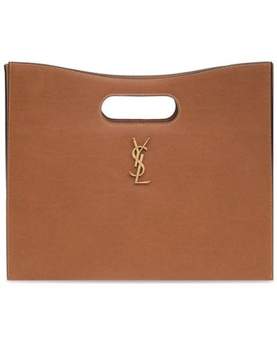 Saint Laurent Handbag `junon`, - Brown