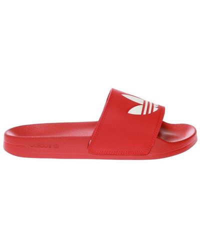 adidas Originals Flat sandals 53% | Lyst Sale Women Online for | to up off