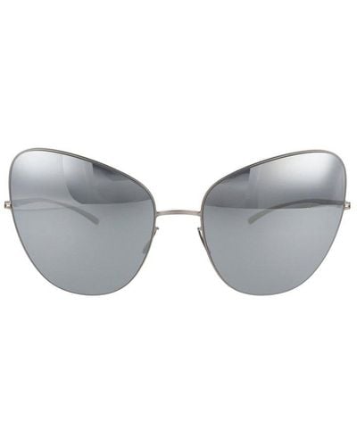 Mykita X Maison Margiela Cat-eye Sunglasses - Gray