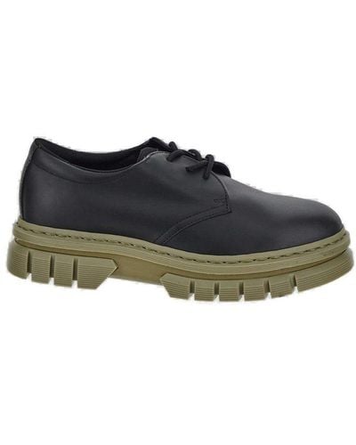 Dr. Martens Rikard Platform Derby Shoes - Black