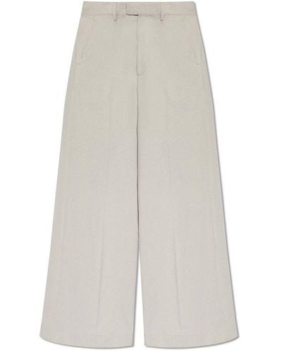 Vetements Oversize Pleat-front Pants, - White