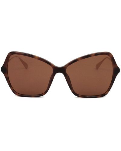 MAX&Co. Butterfly Frame Sunglasses - Brown