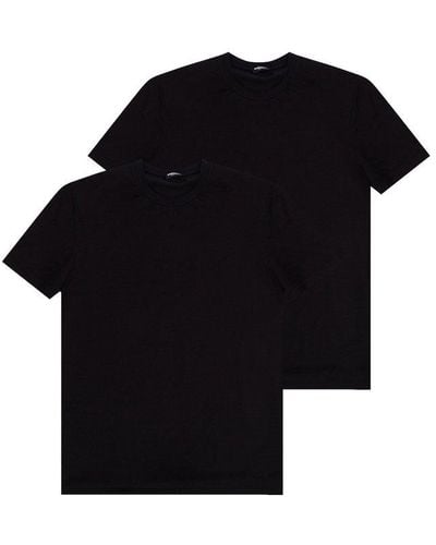 DSquared² T-shirt Two-pack, - Black