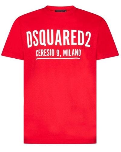 DSquared² Logo-print T-shirt - Red
