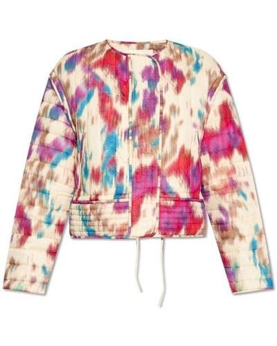 Isabel Marant Gelio Quilted Jacket - Multicolour