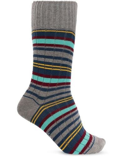Paul Smith Cotton Socks, - Grey