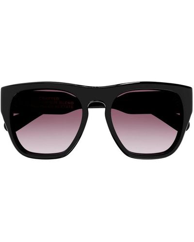 Chloé Square Frame Sunglasses - Black