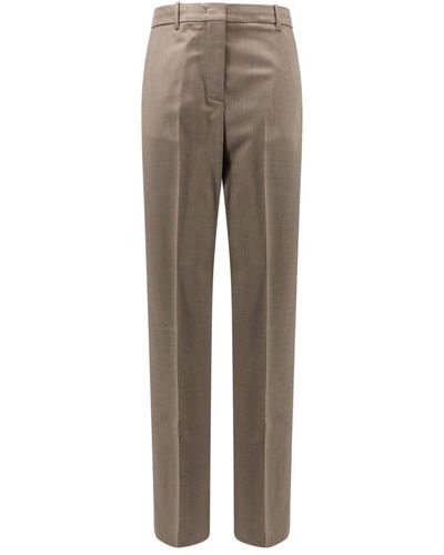 Golden Goose Straight-leg Tailored Trousers - Grey