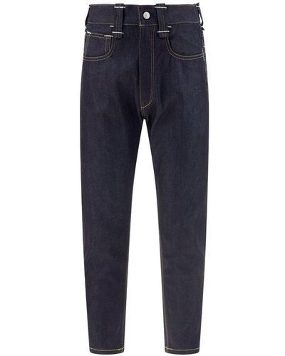 Junya Watanabe X Levi's Mid-rise Jeans - Blue