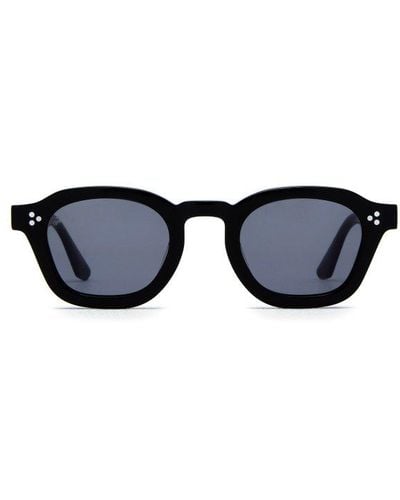 AKILA Logos Square Frame Sunglasses - Blue