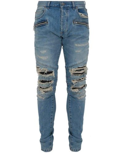 Balmain Jeans for Men | Online Sale up to 65% | Lyst