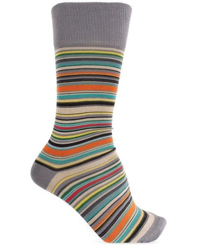 Paul Smith Cotton Socks, - Grey