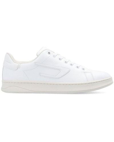 DIESEL S-athene Low Lace-up Sneakers - White