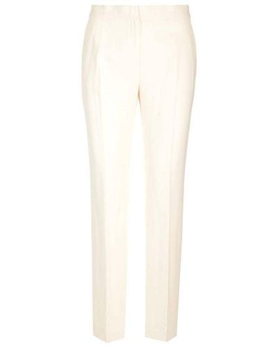 Theory Slim Fit Trousers - White