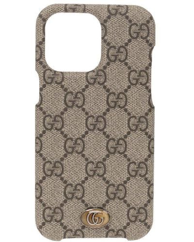 Gucci Iphone 14 Pro Max Case - Natural