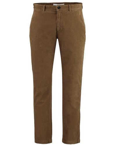Department 5 Corduroy Chino Trousers - Brown