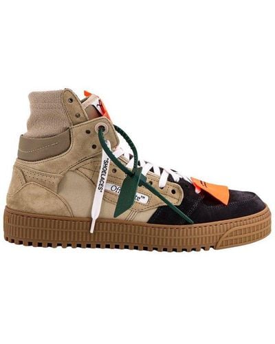 Off-White c/o Virgil Abloh Off-court 3.0 Lace-up Sneakers - Brown