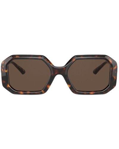 Tory Burch Square Frame Sunglasses - Black