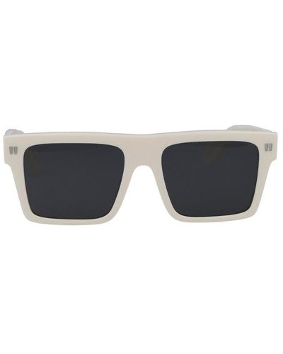 Off-White c/o Virgil Abloh Lawton Square Frame Sunglasses - White