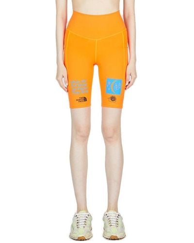 The North Face X Online Ceramics Biker Shorts - Orange