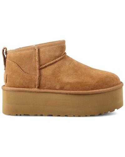 UGG Classic Ultra Mini Platform Boots - Brown