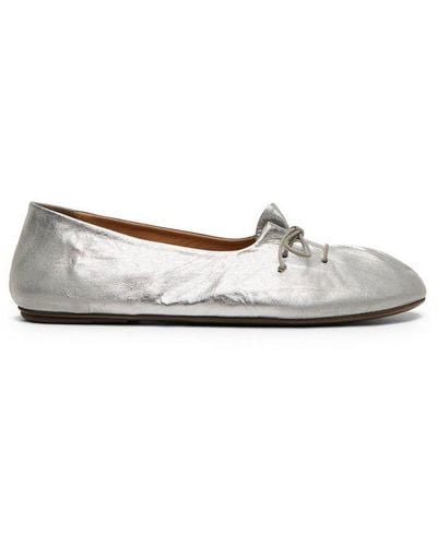 Marsèll Lace-up Flat Shoes - White