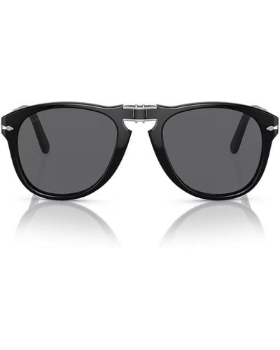 Persol Steve Mcqueen Pilot Frame Sunglasses - Grey