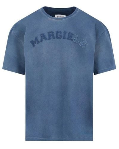 Maison Margiela Logo T-shirt - Blue