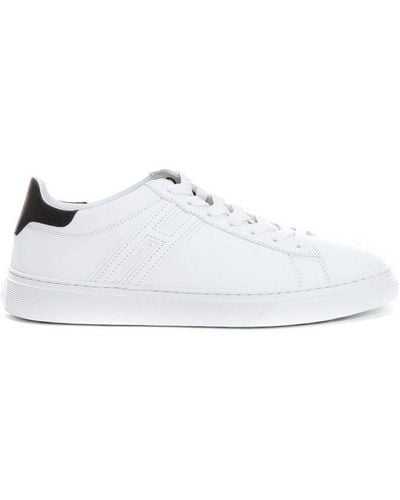 Hogan H365 Leather Sneakers - White