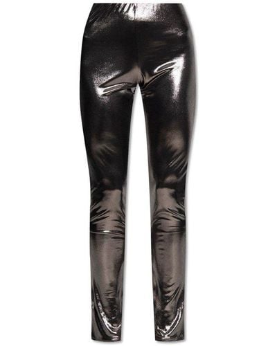 Blumarine Metallic Pants - Black