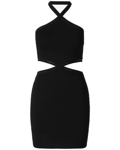 Alexander Wang Cut-out Mini Dress - Black