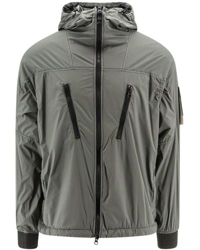 Stone Island Zip-up Foldable Jacket - Grey