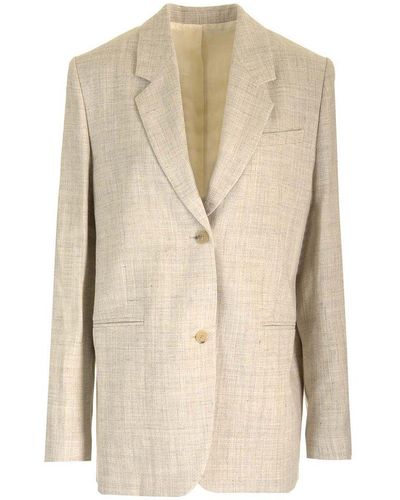 Totême Tailored Suit Jacket - Natural