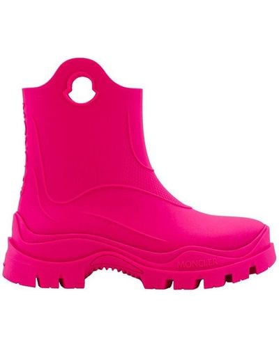 Moncler Misty Ankle Boots - Pink