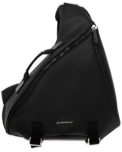 Givenchy 'g-zip Triangle Medium' Backpack - Black