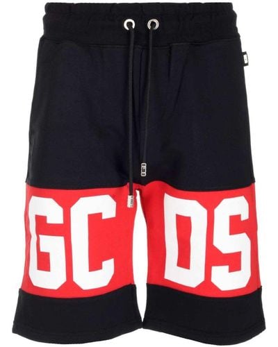 Gcds Logo Band Track Shorts - Black