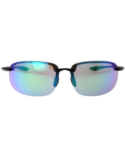 Maui Jim Ho'okipa Xlarge Polarized Sunglasses - Blue