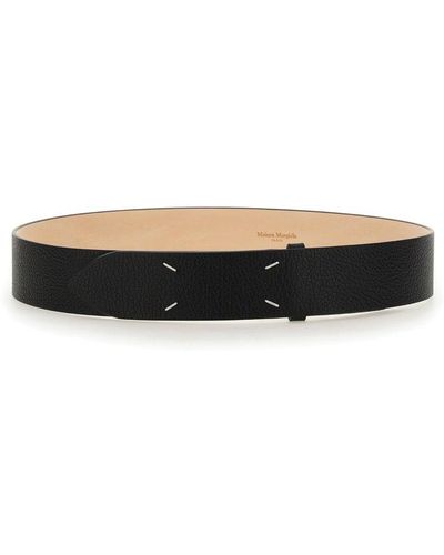 Maison Margiela Four Stitches Belt - Black