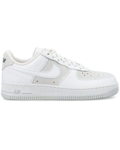 Nike Air Force 1 '07 Lx Paneled Lace-up Sneakers - White