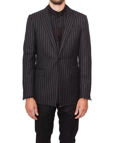 Givenchy Pinstriped Tailored Blazer - Multicolor