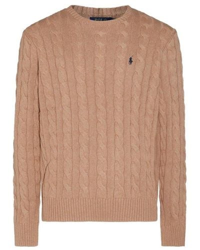 Polo Ralph Lauren Cable-knit Sweater - Brown