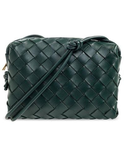 Bottega Veneta 'loop Mini' Shoulder Bag, - Green