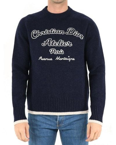 Dior Atelier Knit Sweater - Blue