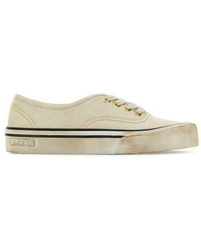 Bally Vintage-effect Low-top Trainers - Natural